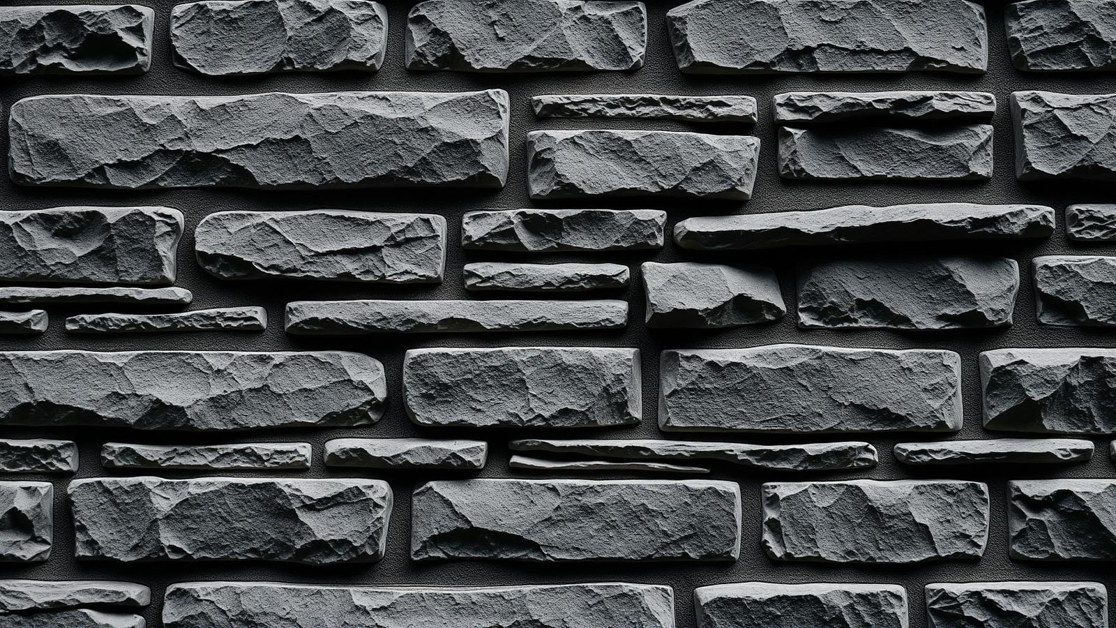 Natural stone masonry detail